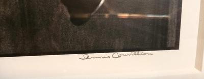 Lot #66 BW Portrait of Pete by artist Dennis Couvillon - signed - 2007