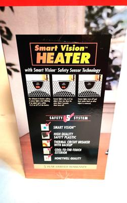 Lot #70 Honeywell Smart Vision Heater - new in box