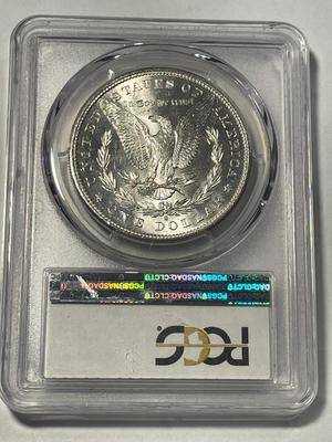 PCGS CERTIFIED 1881-S MS63 MORGAN SILVER DOLLAR AS PICTURED. FREE DOMESTIC SHIPPING.