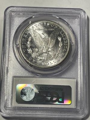 PCGS CERTIFIED 1881-S MS63 MORGAN SILVER DOLLAR AS PICTURED. FREE DOMESTIC SHIPPING.