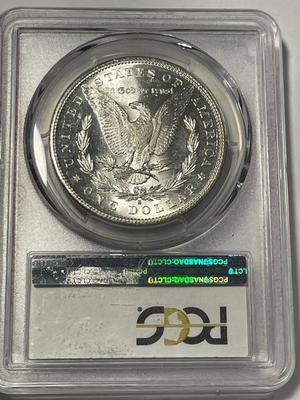 PCGS CERTIFIED 1881-S MS63 MORGAN SILVER DOLLAR AS PICTURED. FREE DOMESTIC SHIPPING.