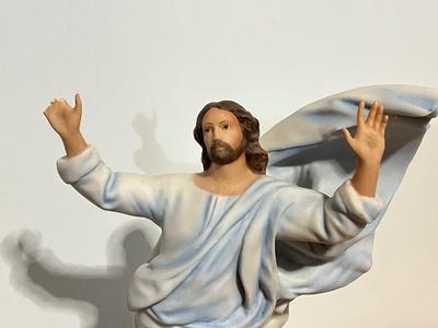 Jesus, Mary Holy water holder, and Nativity Figures