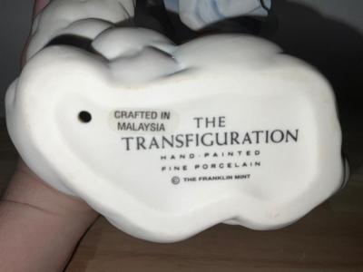 Jesus, Mary Holy water holder, and Nativity Figures