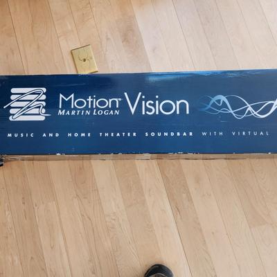 Motion Martin Logan Vision Music & Home Soundbar in Box