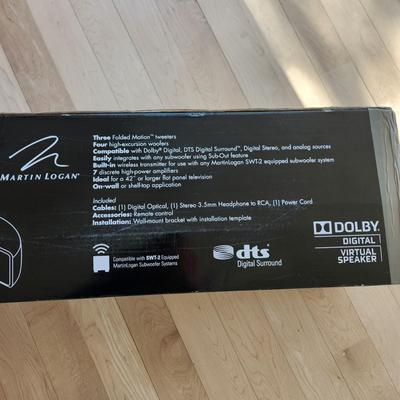 Motion Martin Logan Vision Music & Home Soundbar in Box