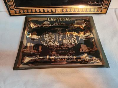 Lot #75 Mid Century Modern Georges Briard Accent Piece - MCM Las Vegas Piece