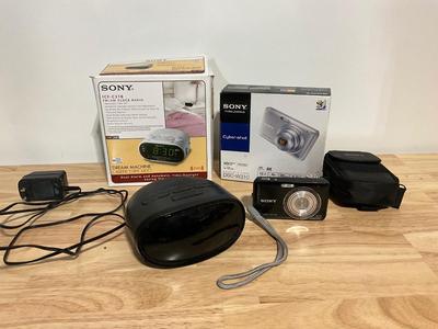 Camera and Alarm Clock