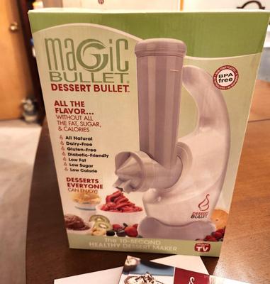Lot #83 Magic Bullet Dessert Bullet - Brand new in box