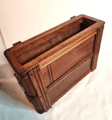 Lot #86 Antique Sewing Machine Drawers - Oak