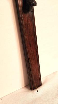 Lot #89 Antique Wall Crucifix