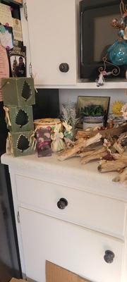 Wind chimes and other decor