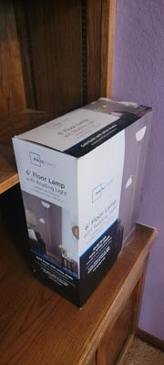 NIB 6' floor lamp