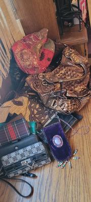 Lot of purses