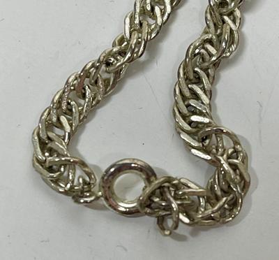 Angel Figure Silver-tone necklace