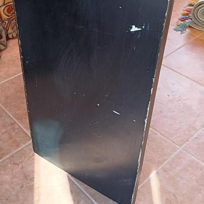 LOT 2A: Vintage Hand-Painted Lacquered Wood Screen