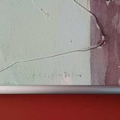 LOT 3B: Large Abstract Mixed-Media on Canvas 5ft x 5ft