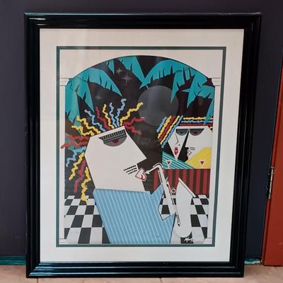LOT 4B: Limited Edition Marvin 'Murf' Murphy 'Joy of Sax' Signed and Numbered Lithograph