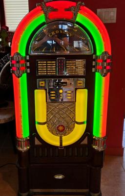 LOT 6B: Crosley Model# CR1201A CD Player Jukebox