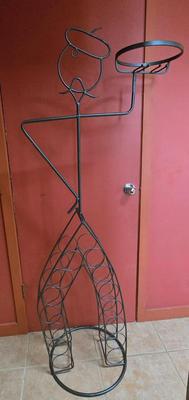LOT 12B: Metal Wine Rack