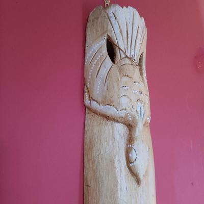 LOT 16B: Large Hand-Carved African Mask