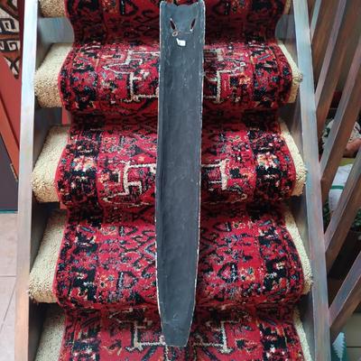 LOT 16B: Large Hand-Carved African Mask