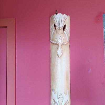 LOT 16B: Large Hand-Carved African Mask