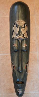 LOT 18A: African Mask Wall Decor