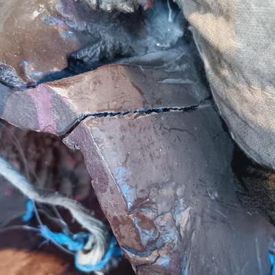 LOT 24A: Guatemalan Deer Mask, Panama Woven Mask & Hand-Carved Wood Cat Mask