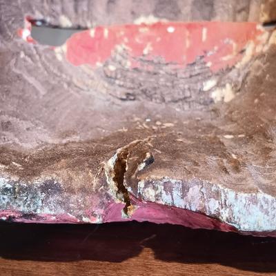 LOT 24A: Guatemalan Deer Mask, Panama Woven Mask & Hand-Carved Wood Cat Mask