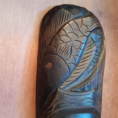 LOT 26A: Miniature Dan-Style Masks, African Art Balancing Statue &Hand-Carved Wood Mask