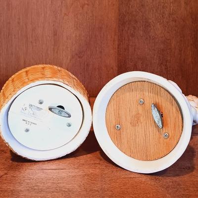 LOT 27A: MCM Metal San Francisco Bridge Music Box, EJB Swiss Farmhouse Music Box & More