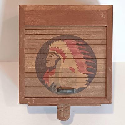 LOT 30A: Wood Cigarette Box, Cast Iron 'Drunk Man' Bottle Opener, Concorde Hip Flask & More