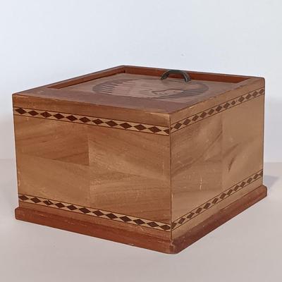 LOT 30A: Wood Cigarette Box, Cast Iron 'Drunk Man' Bottle Opener, Concorde Hip Flask & More