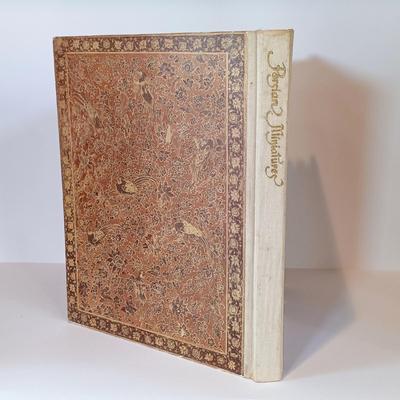 LOT 31A: Lustre Ware Fisherman Vase, Persian Miniatures Book, Vintage Tourist Dolls & Mini Basket