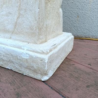 LOT 35A: Large Chalkware Southwestern Style Floor Lamp