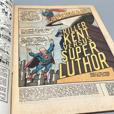 LOT 50B: Silver / Bronze Age Vintage DC Comics - Batman, Superman, More