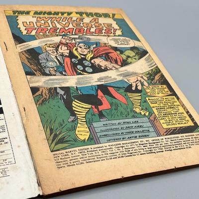 LOT 51B: Vintage Silver / Bronze Age Marvel Comics Comic Books - X-Men, Thor and More
