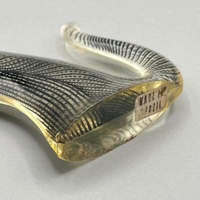 LOT 52C: Vintage Mid Century 1960s Lucite Cat Figurines - Abraham Palatnik - Brazil