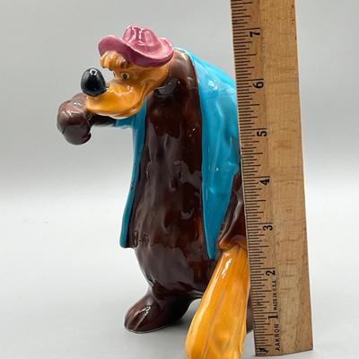 LOT 53C: Vintage Walt Disney Productions Ceramic Br'er Bear Figurine