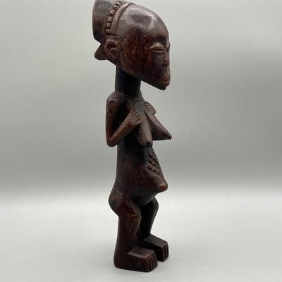 LOT 55C: Hand Carved Wooden African Figure