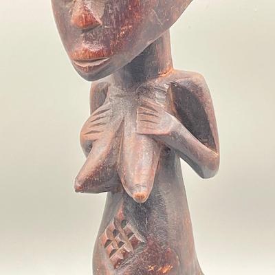 LOT 55C: Hand Carved Wooden African Figure