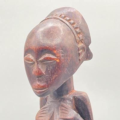 LOT 55C: Hand Carved Wooden African Figure