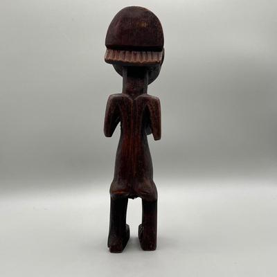 LOT 55C: Hand Carved Wooden African Figure