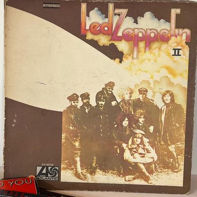 LOT 59C: Vintage Vinyl Record Albums - Rolling Stones, Pink Floyd, Led Zeppelin & more