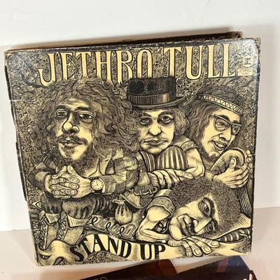 LOT 59C: Vintage Vinyl Record Albums - Rolling Stones, Pink Floyd, Led Zeppelin & more