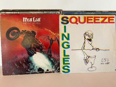 LOT 60C: Bruce Springsteen, The Band, Led Zeppelin and More- Vintage Vinyl Record Albums