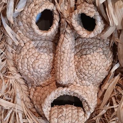 LOT 121A: Iroquois Corn Husk Mask