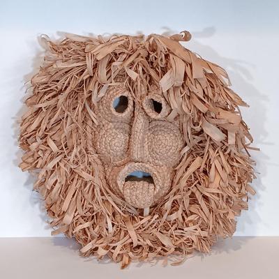 LOT 121A: Iroquois Corn Husk Mask