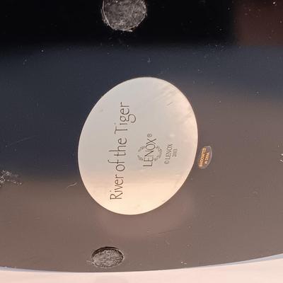 LOT 122A: Al Pisano Giraffe Mirror with Lenox River of the Tiger, Ceramic Elephant Door Knobs & More