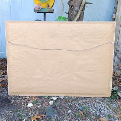 LOT 124A: Signed and Numbered Cast Paper 'Sleeping Child' Art Relief